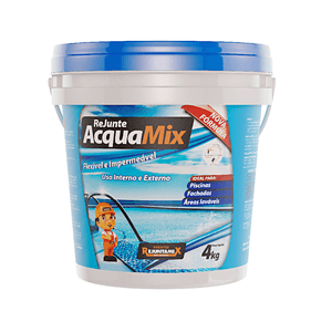 Rejunte Acquamix Azul Médio 4kg Rejuntamix