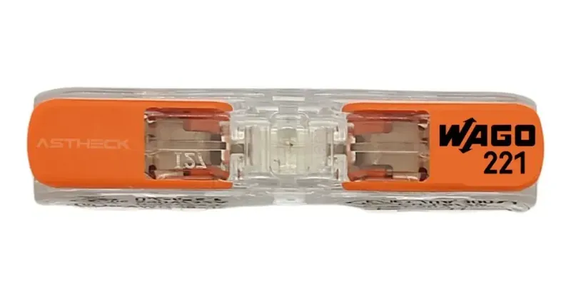 Conector Emenda 2 Polos com 2 Unidades Wago -1777291463372