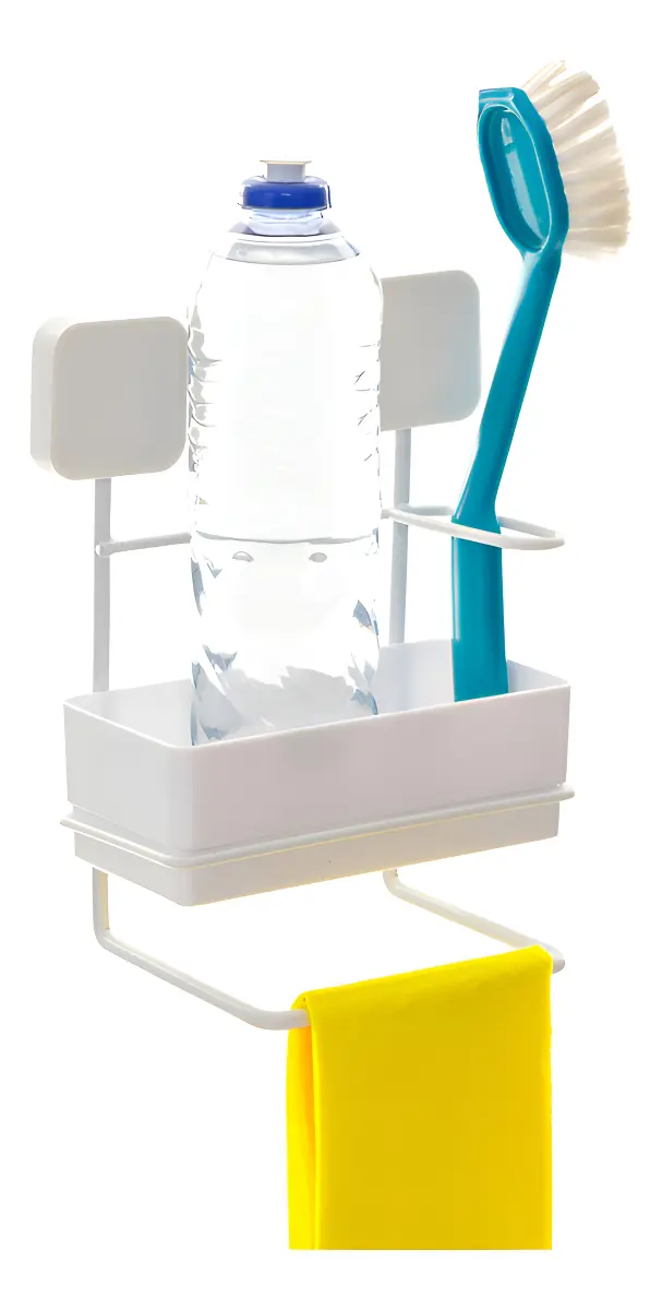 Porta Detergente Pastilha Branco Metaltru-1777382333754