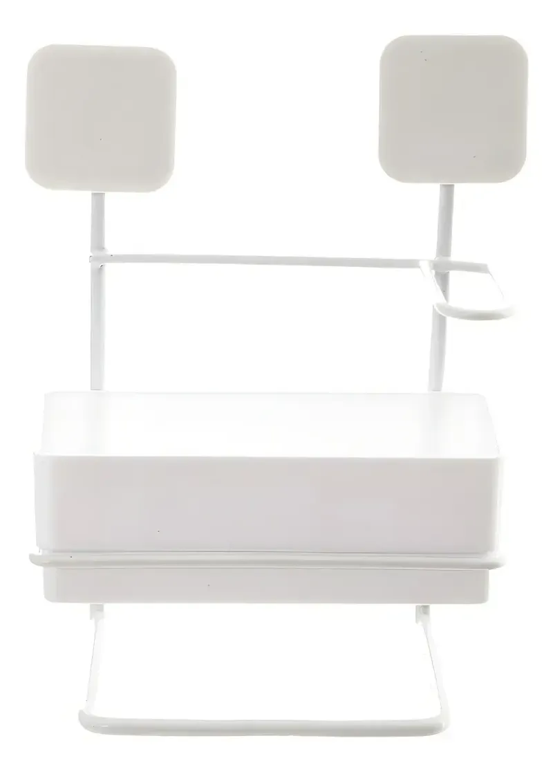 Porta Detergente Pastilha Branco Metaltru-1777382346761