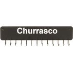 Suspenso Suspenso Para Utensilio De Churrasco Preto Metaltru-1777383186822