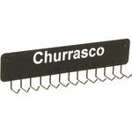 Suspenso Suspenso Para Utensilio De Churrasco Preto Metaltru-1777383196174