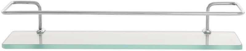 Prateleira de Vidro 6mm 40x10 com Protetor MGlass-1777898340257